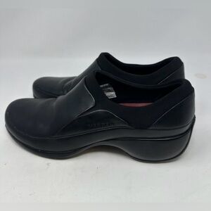 Merrell Women's Black Leather Mules
